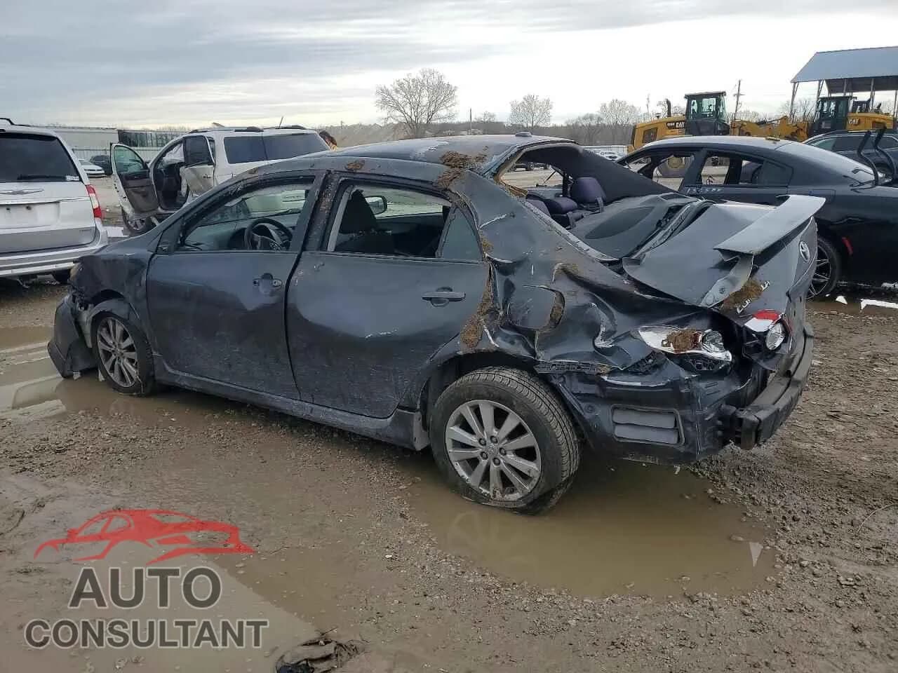 2009 TOYOTA COROLLA Damaged VIN 1NXBU40E89Z139925 – rear exterior 2009 TOYOTA COROLLA Damaged VIN 1NXBU40E89Z139925 – rear exterior