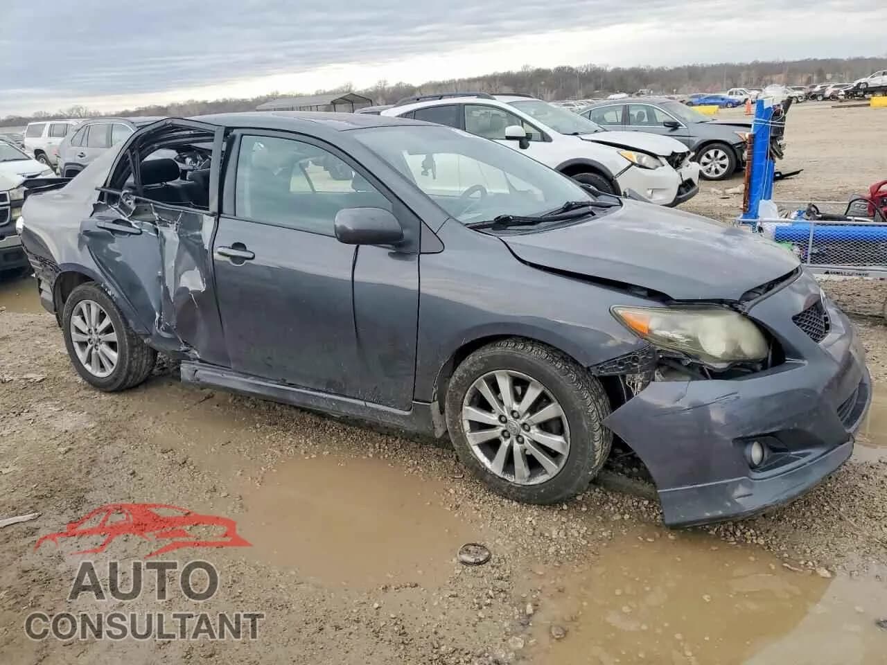 2009 TOYOTA COROLLA Damaged VIN 1NXBU40E89Z139925 – dashboard 2009 TOYOTA COROLLA Damaged VIN 1NXBU40E89Z139925 – dashboard