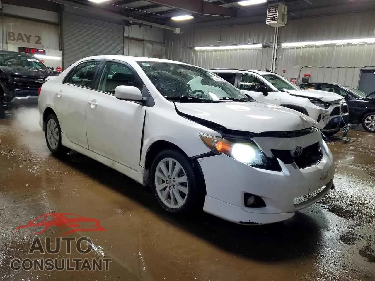 2010 TOYOTA COROLLA Damaged VIN 1NXBU4EE8AZ373527 – dashboard 2010 TOYOTA COROLLA Damaged VIN 1NXBU4EE8AZ373527 – dashboard