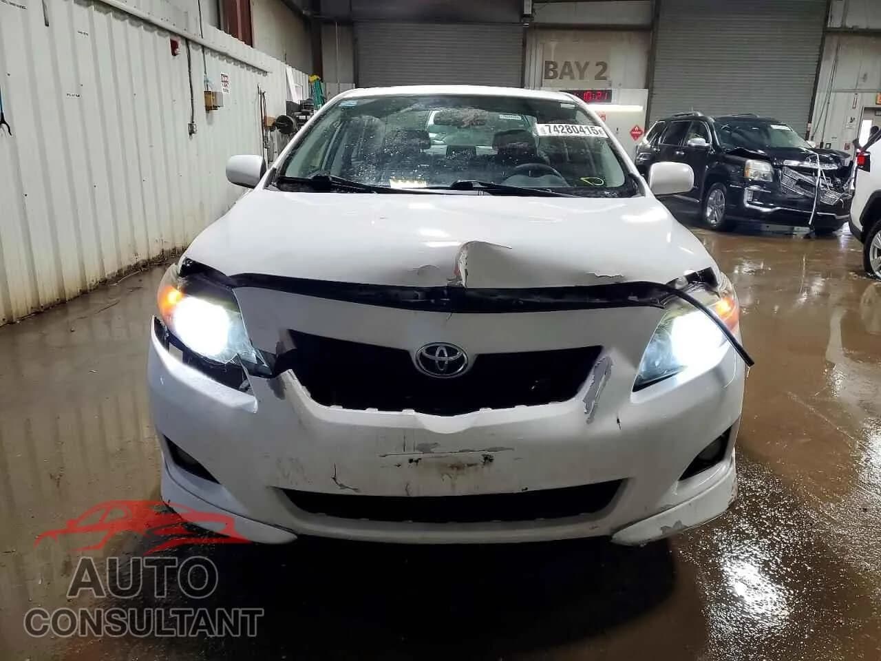 2010 TOYOTA COROLLA Damaged VIN 1NXBU4EE8AZ373527 – interior seats 2010 TOYOTA COROLLA Damaged VIN 1NXBU4EE8AZ373527 – interior seats