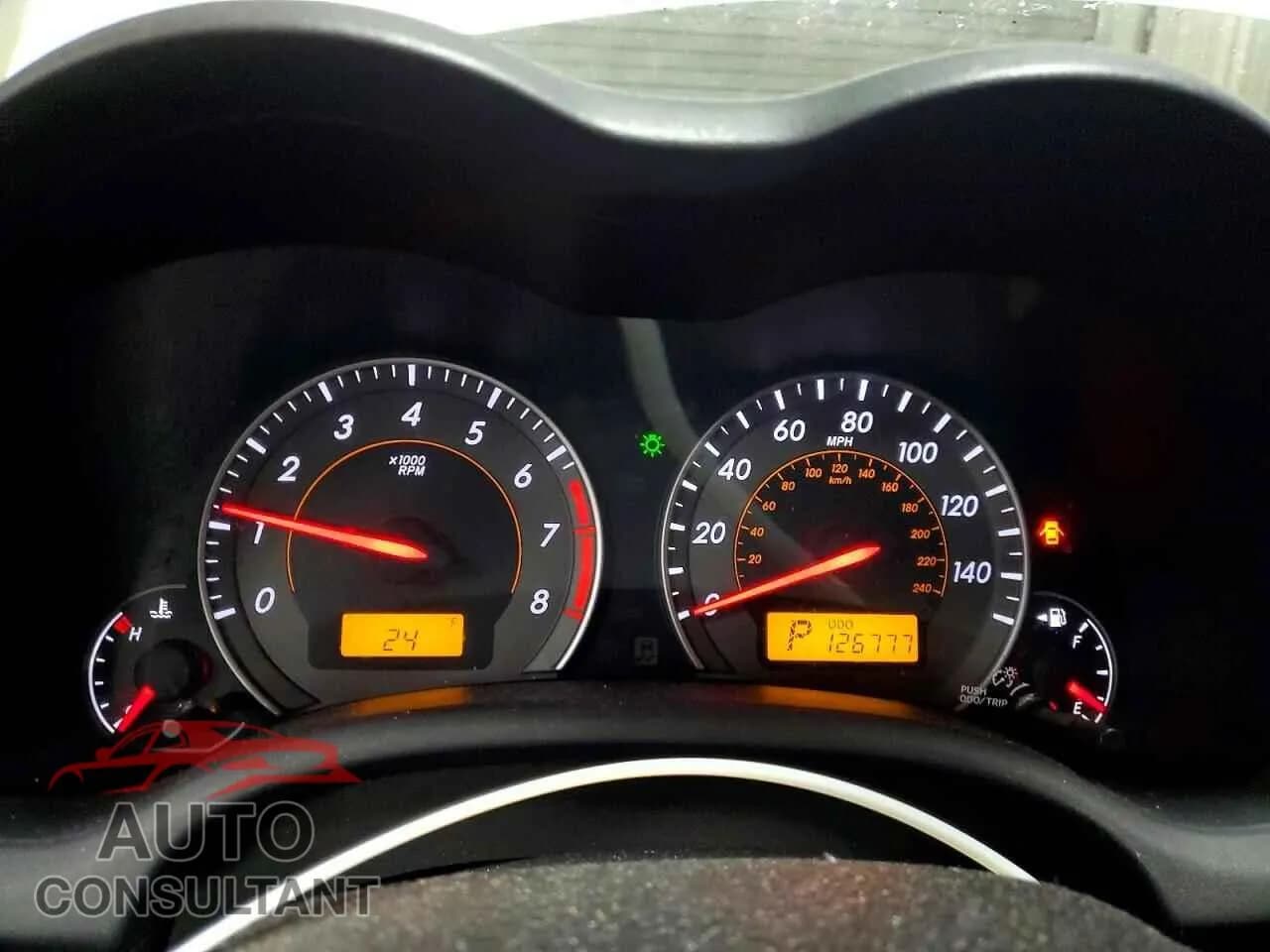 2010 TOYOTA COROLLA Damaged VIN 1NXBU4EE8AZ373527 – trunk area 2010 TOYOTA COROLLA Damaged VIN 1NXBU4EE8AZ373527 – trunk area