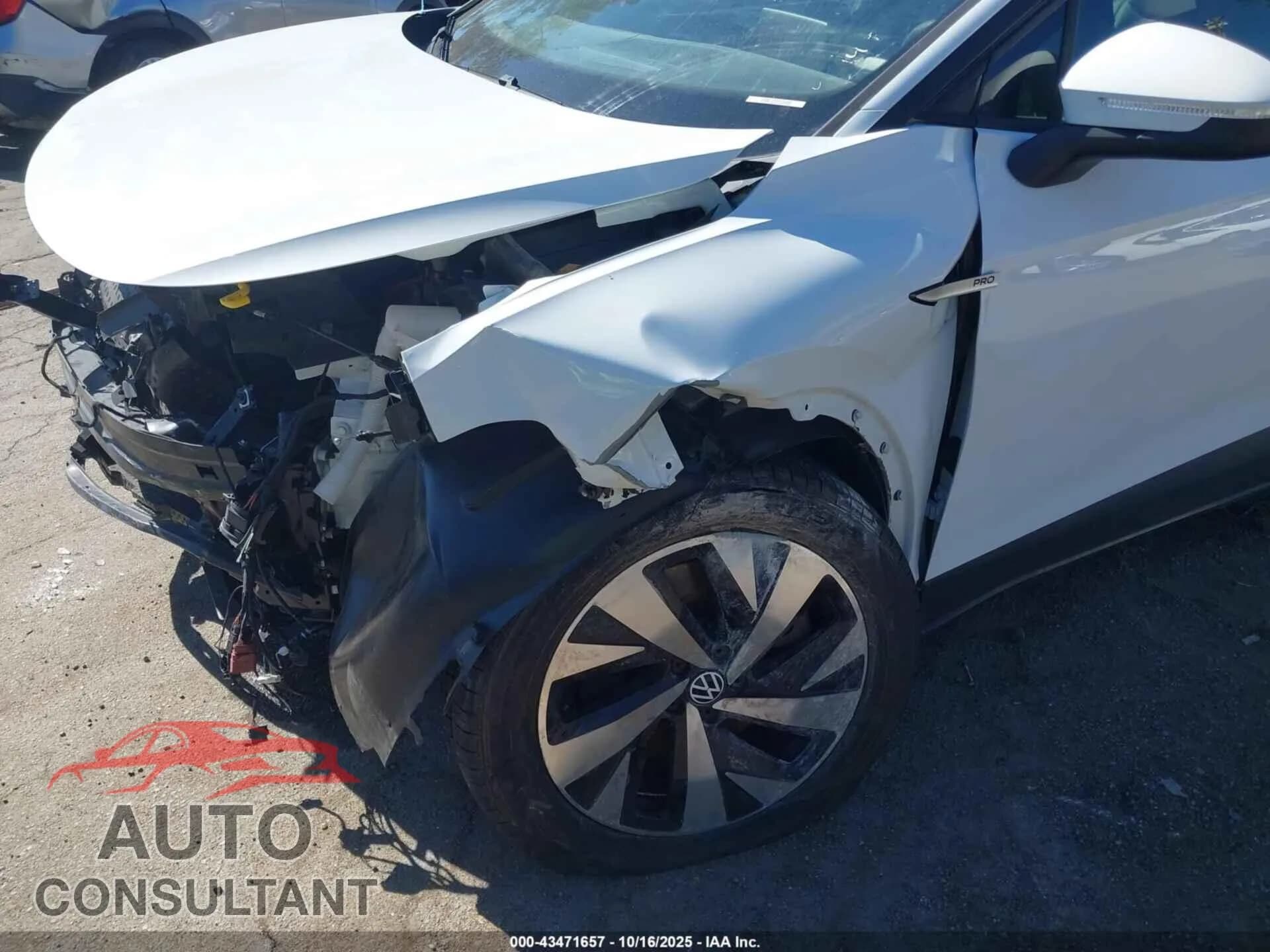 2023 VOLKSWAGEN ID.4 Damaged VIN 1V2CMPE89PC027990 – engine bay 2023 VOLKSWAGEN ID.4 Damaged VIN 1V2CMPE89PC027990 – engine bay
