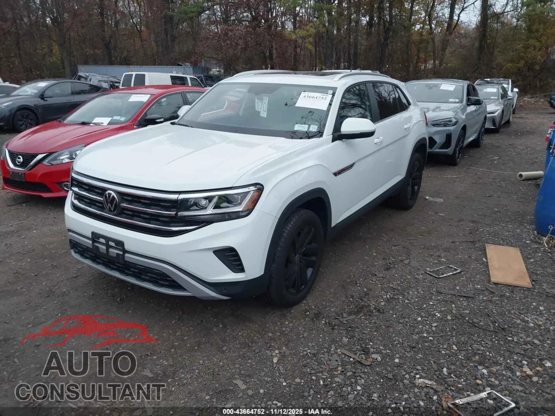 2023 VOLKSWAGEN ATLAS CROSS SPORT Damaged VIN 1V2KE2CA7PC226263 – rear exterior 2023 VOLKSWAGEN ATLAS CROSS SPORT Damaged VIN 1V2KE2CA7PC226263 – rear exterior