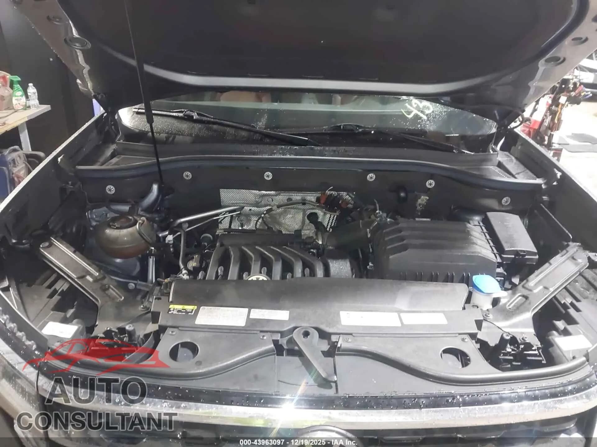 2021 VOLKSWAGEN ATLAS CROSS SPORT Damaged VIN 1V2TE2CA1MC202556 – odometer reading 2021 VOLKSWAGEN ATLAS CROSS SPORT Damaged VIN 1V2TE2CA1MC202556 – odometer reading