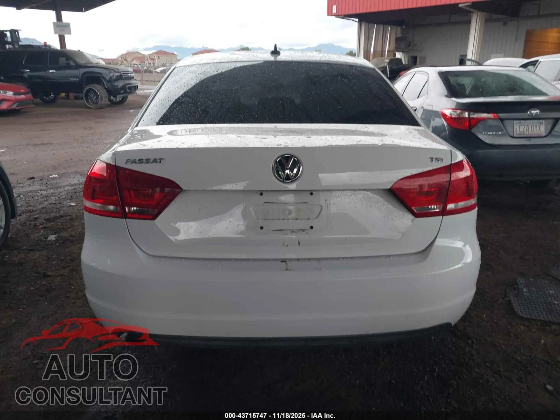 2014 VOLKSWAGEN PASSAT Damaged VIN 1VWAT7A39EC086893 – photo 16 2014 VOLKSWAGEN PASSAT Damaged VIN 1VWAT7A39EC086893 – photo 16