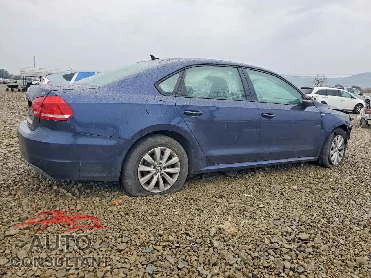 2014 VOLKSWAGEN PASSAT Damaged VIN 1VWAT7A3XEC028128 – side profile 2014 VOLKSWAGEN PASSAT Damaged VIN 1VWAT7A3XEC028128 – side profile