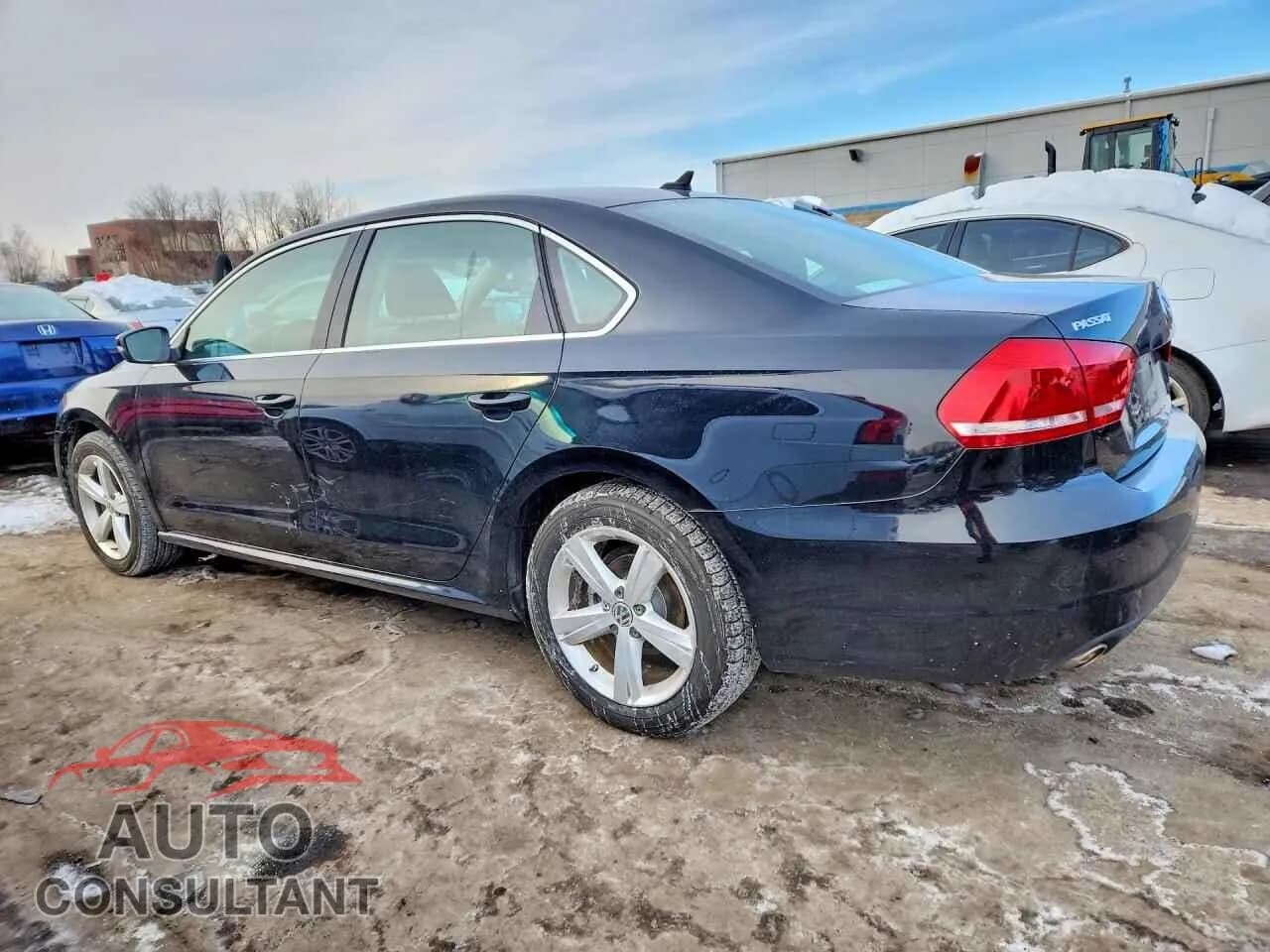 2014 VOLKSWAGEN PASSAT Damaged VIN 1VWBP7A31EC052150 – rear exterior 2014 VOLKSWAGEN PASSAT Damaged VIN 1VWBP7A31EC052150 – rear exterior