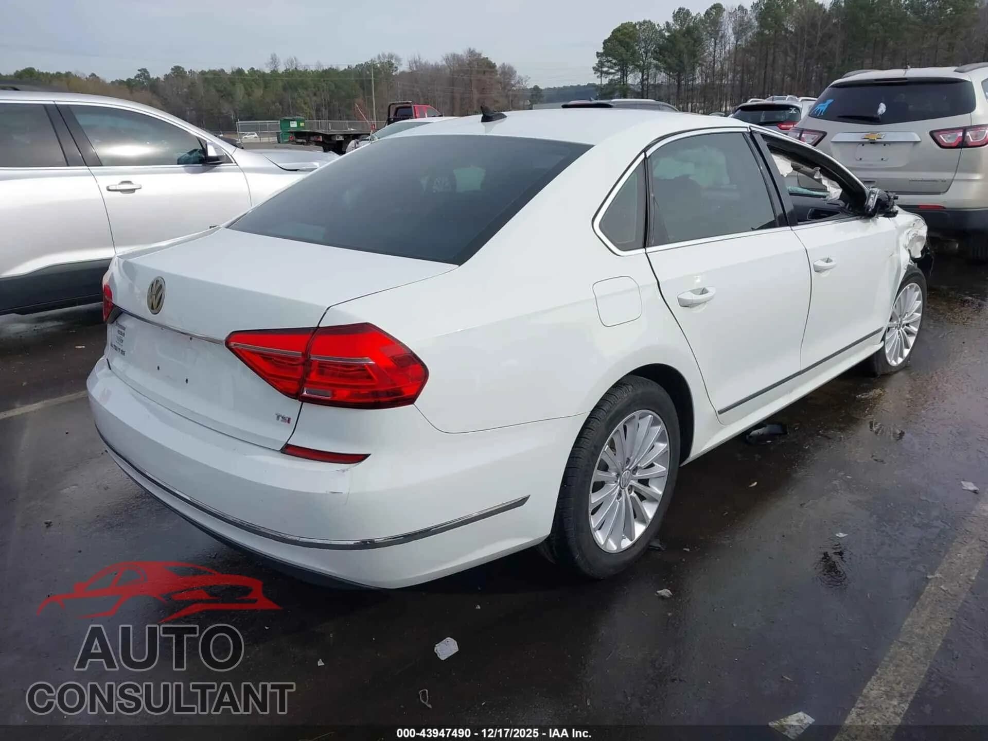 2016 VOLKSWAGEN PASSAT Damaged VIN 1VWBT7A38GC024232 – dashboard 2016 VOLKSWAGEN PASSAT Damaged VIN 1VWBT7A38GC024232 – dashboard