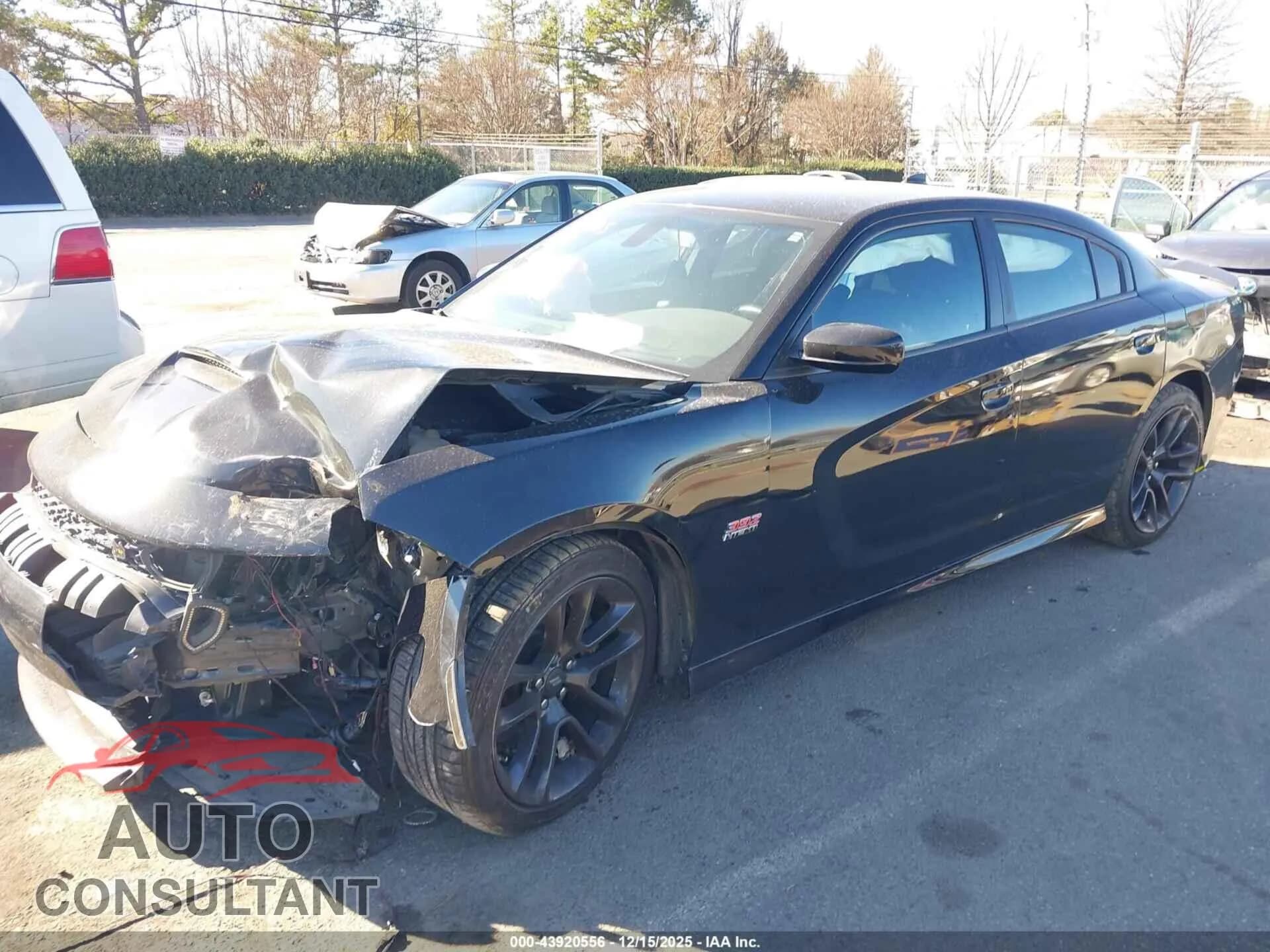 2021 DODGE CHARGER Damaged VIN 2C3CDXGJXMH520754 – rear exterior 2021 DODGE CHARGER Damaged VIN 2C3CDXGJXMH520754 – rear exterior