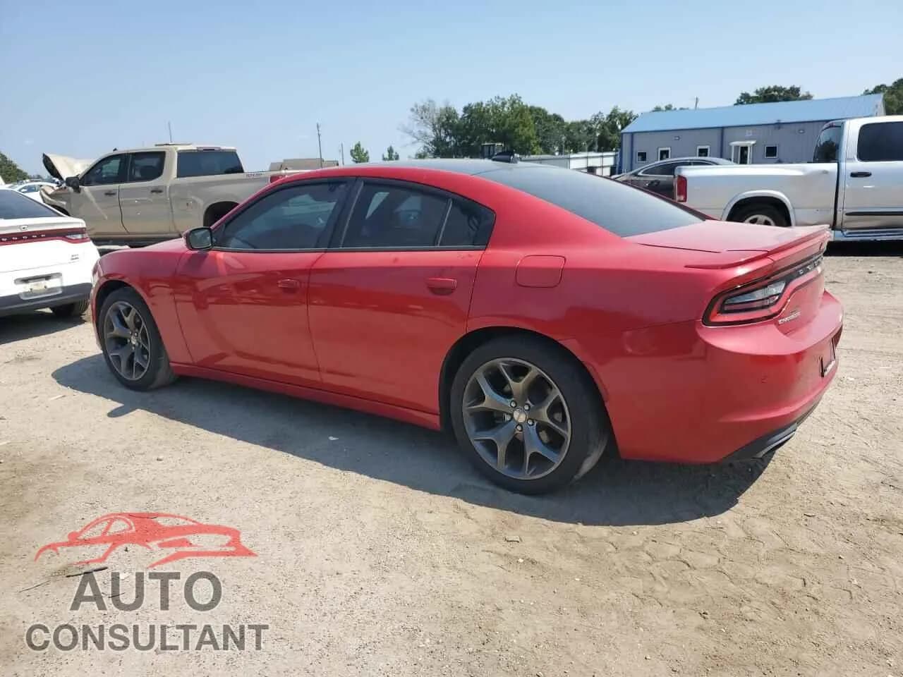 2015 DODGE CHARGER Damaged VIN 2C3CDXHG9FH852335 – rear exterior 2015 DODGE CHARGER Damaged VIN 2C3CDXHG9FH852335 – rear exterior