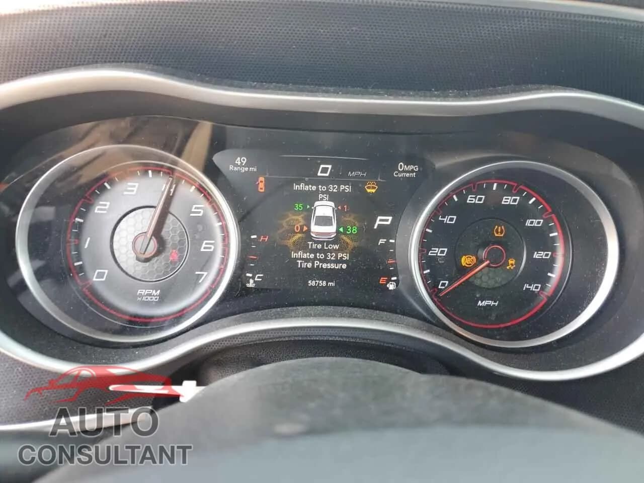 2015 DODGE CHARGER Damaged VIN 2C3CDXHG9FH852335 – trunk area 2015 DODGE CHARGER Damaged VIN 2C3CDXHG9FH852335 – trunk area