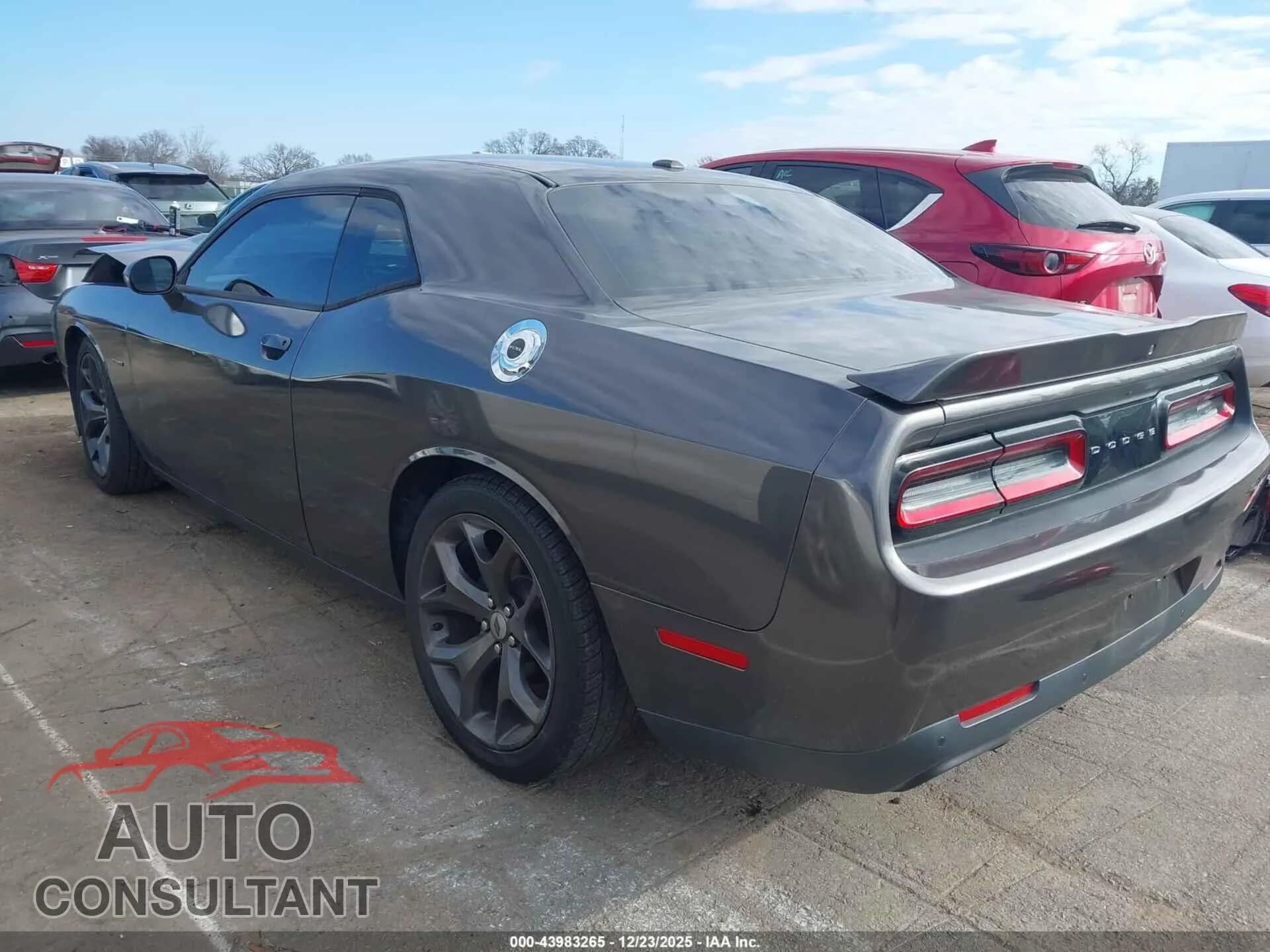 2019 DODGE CHALLENGER Damaged VIN 2C3CDZBT9KH578436 – side profile 2019 DODGE CHALLENGER Damaged VIN 2C3CDZBT9KH578436 – side profile