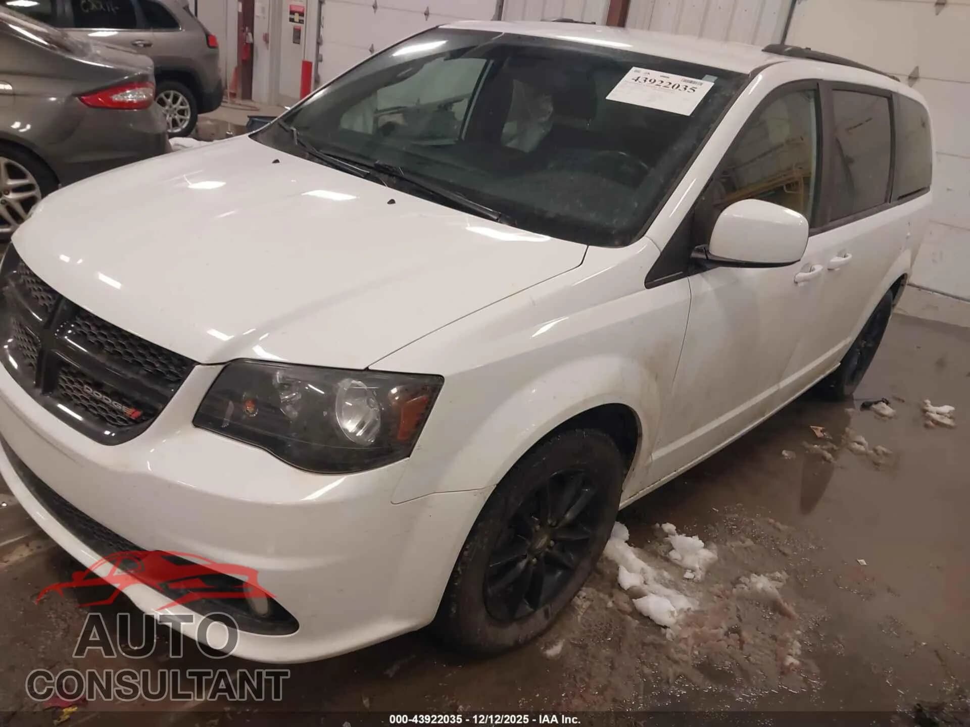 2020 DODGE GRAND CARAVAN Damaged VIN 2C4RDGBG4LR195366 – rear exterior 2020 DODGE GRAND CARAVAN Damaged VIN 2C4RDGBG4LR195366 – rear exterior