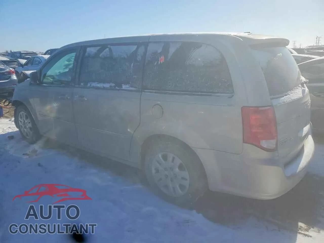 2014 DODGE CARAVAN Damaged VIN 2C4RDGBG5ER354799 – rear exterior 2014 DODGE CARAVAN Damaged VIN 2C4RDGBG5ER354799 – rear exterior