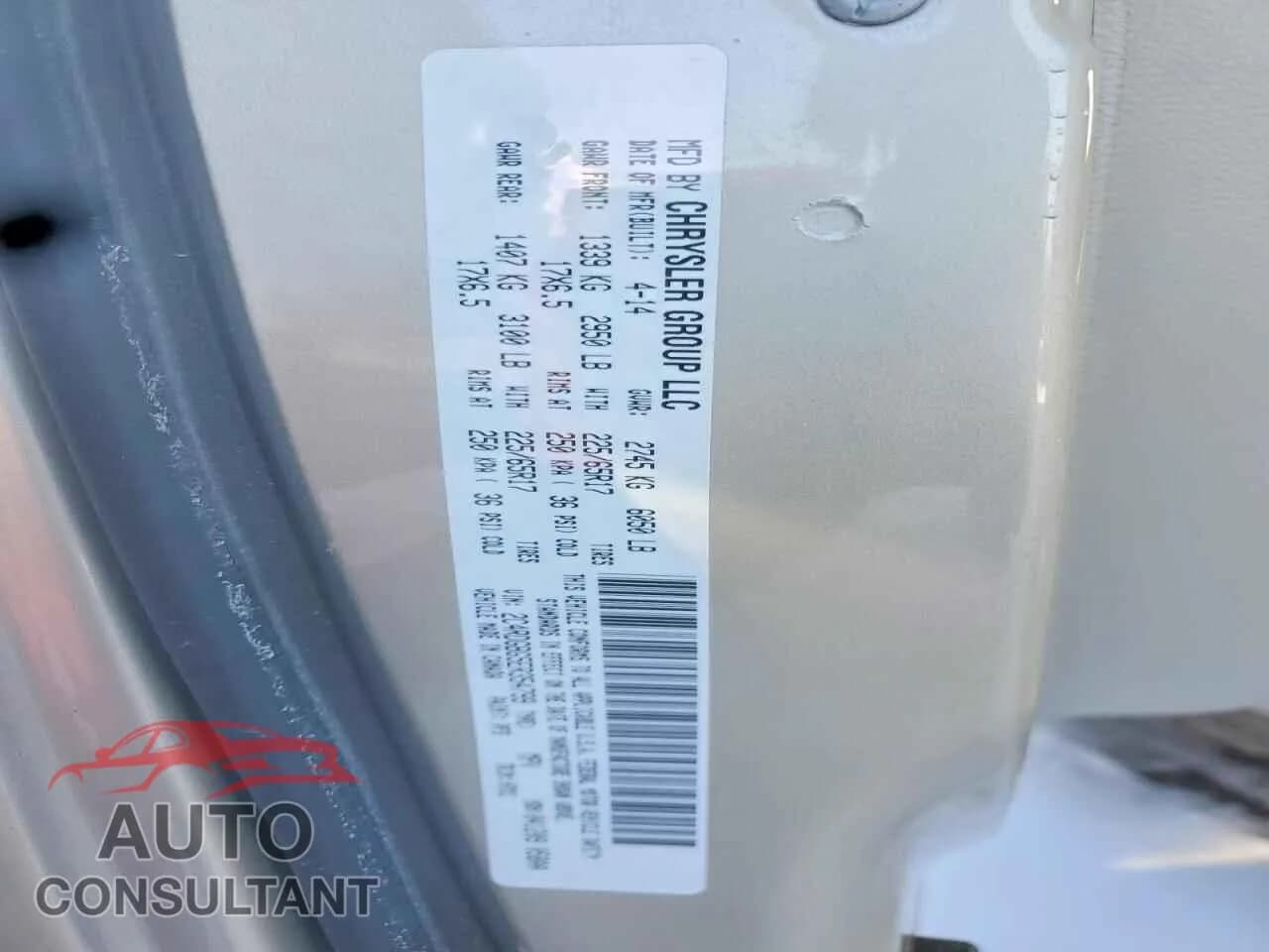 2014 DODGE CARAVAN Damaged VIN 2C4RDGBG5ER354799 – photo 13 2014 DODGE CARAVAN Damaged VIN 2C4RDGBG5ER354799 – photo 13