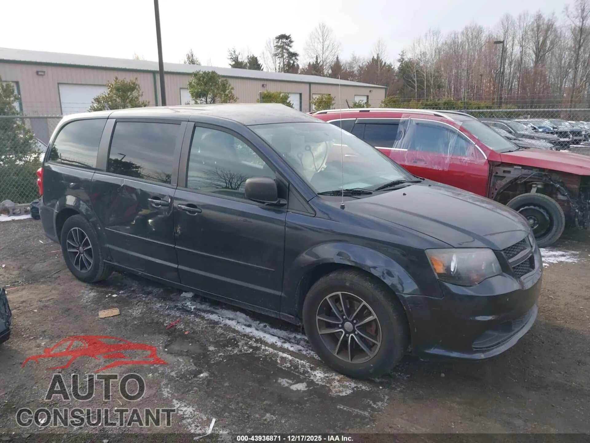 2014 DODGE GRAND CARAVAN Damaged VIN 2C4RDGBG7ER335882 – front exterior 2014 DODGE GRAND CARAVAN Damaged VIN 2C4RDGBG7ER335882 – front exterior