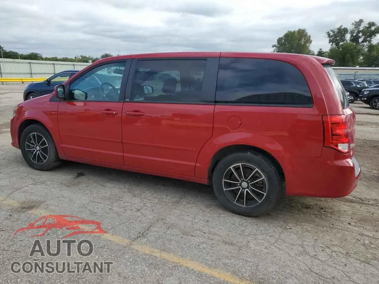 2014 DODGE CARAVAN Damaged VIN 2C4RDGCG6ER118919 – rear exterior 2014 DODGE CARAVAN Damaged VIN 2C4RDGCG6ER118919 – rear exterior