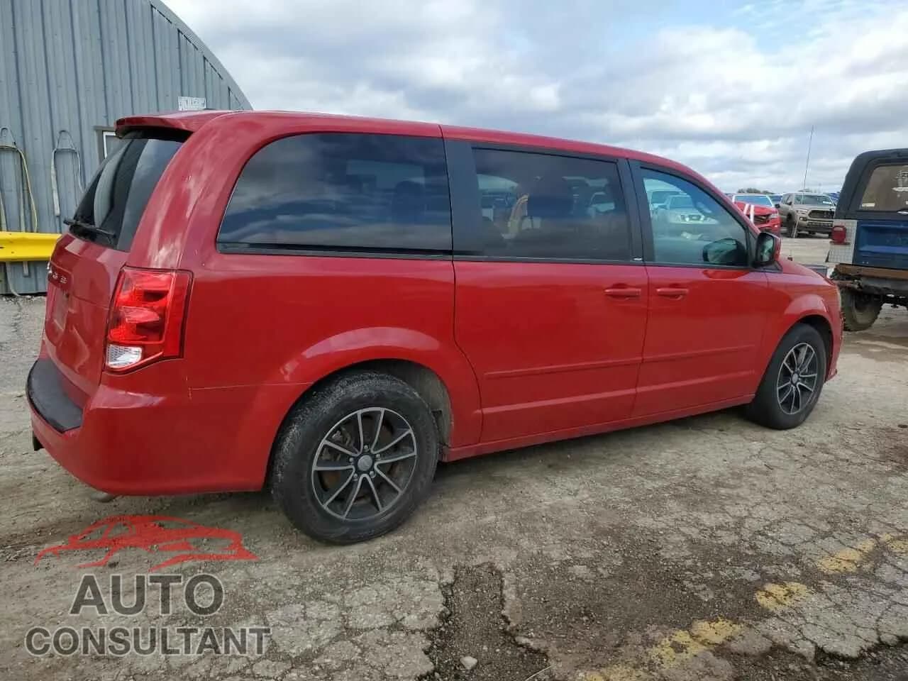 2014 DODGE CARAVAN Damaged VIN 2C4RDGCG6ER118919 – side profile 2014 DODGE CARAVAN Damaged VIN 2C4RDGCG6ER118919 – side profile