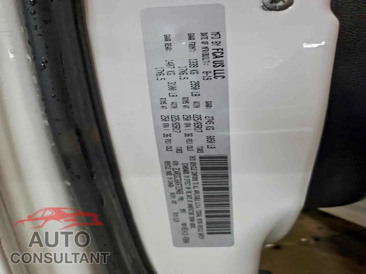 2019 DODGE CARAVAN Damaged VIN 2C4RDGCG6KR723468 – photo 12 2019 DODGE CARAVAN Damaged VIN 2C4RDGCG6KR723468 – photo 12