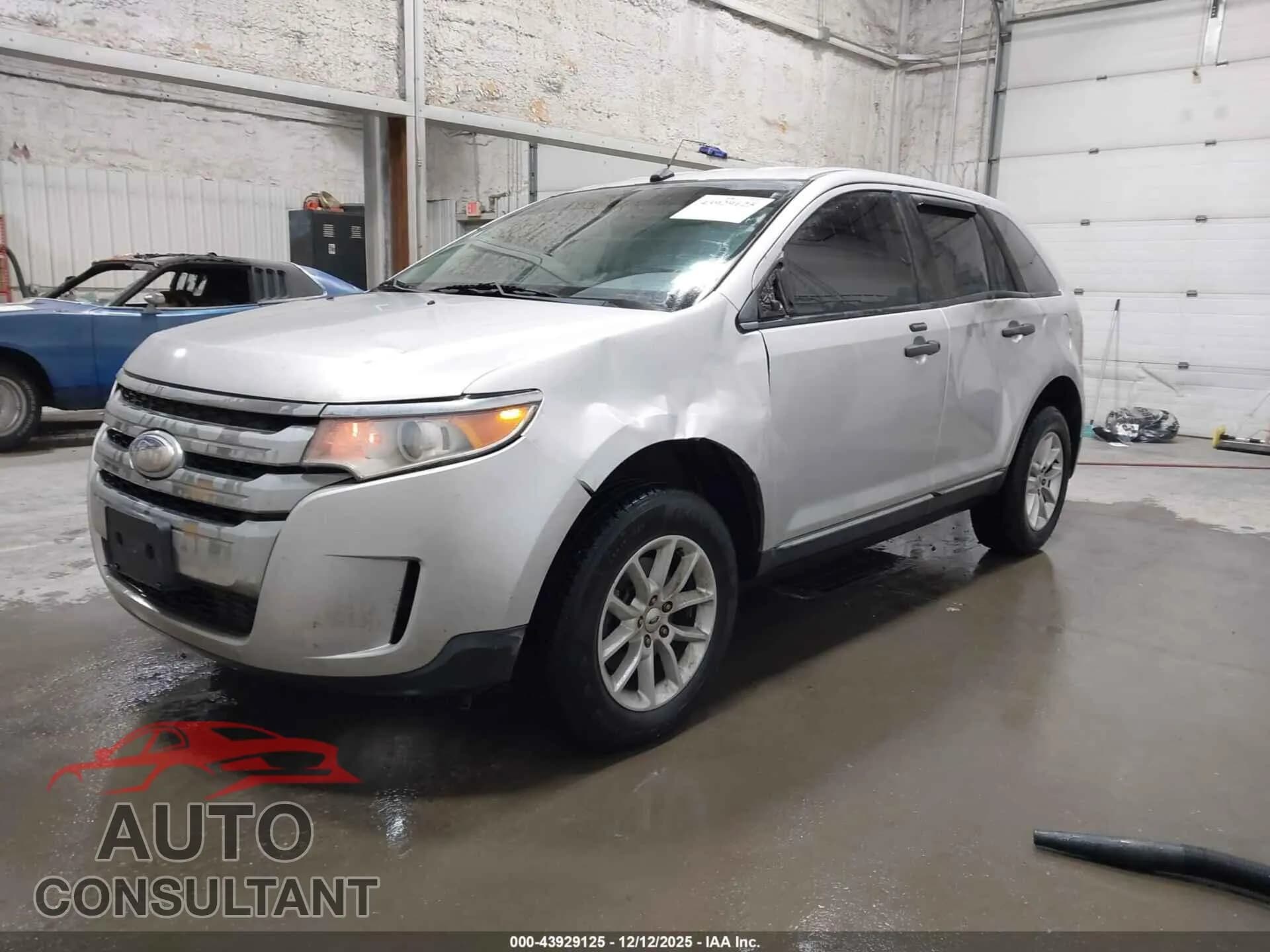 2014 FORD EDGE Damaged VIN 2FMDK3GC2EBA37839 – rear exterior 2014 FORD EDGE Damaged VIN 2FMDK3GC2EBA37839 – rear exterior