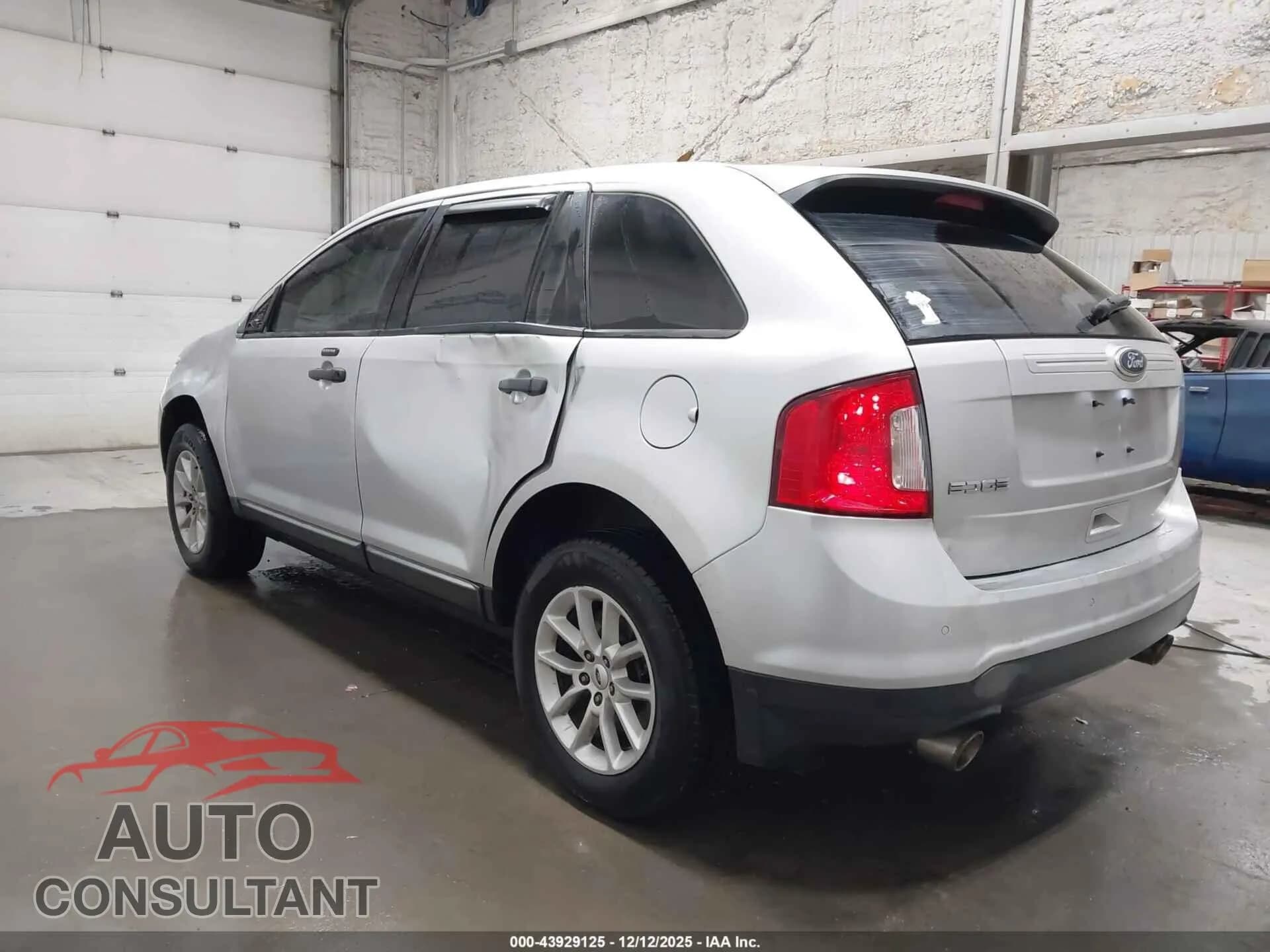 2014 FORD EDGE Damaged VIN 2FMDK3GC2EBA37839 – side profile 2014 FORD EDGE Damaged VIN 2FMDK3GC2EBA37839 – side profile