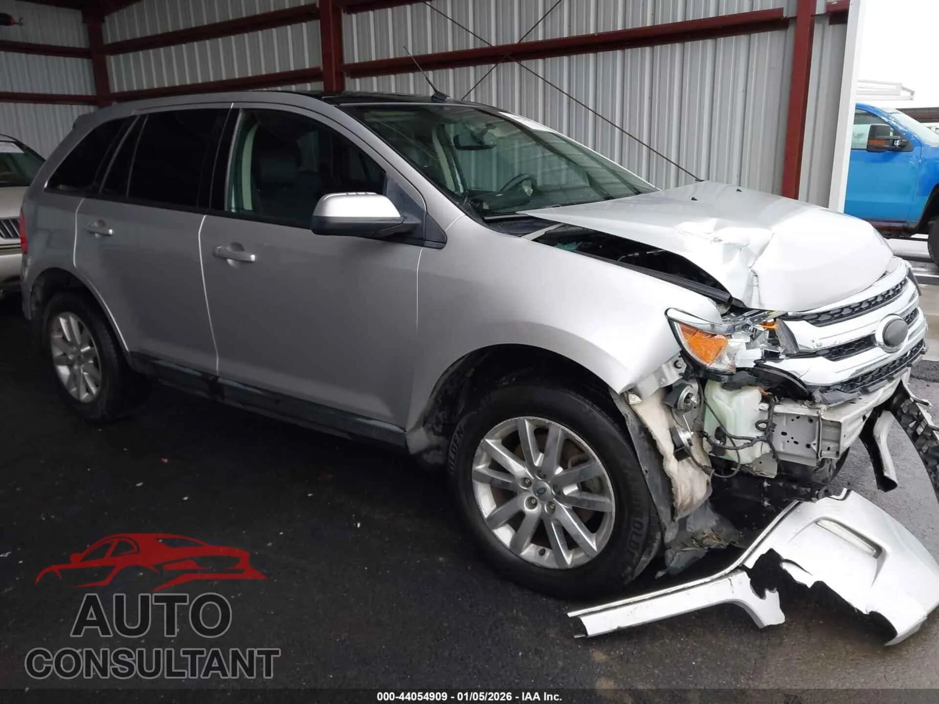 2013 FORD EDGE Damaged VIN 2FMDK3JC6DBC74485 – front exterior 2013 FORD EDGE Damaged VIN 2FMDK3JC6DBC74485 – front exterior