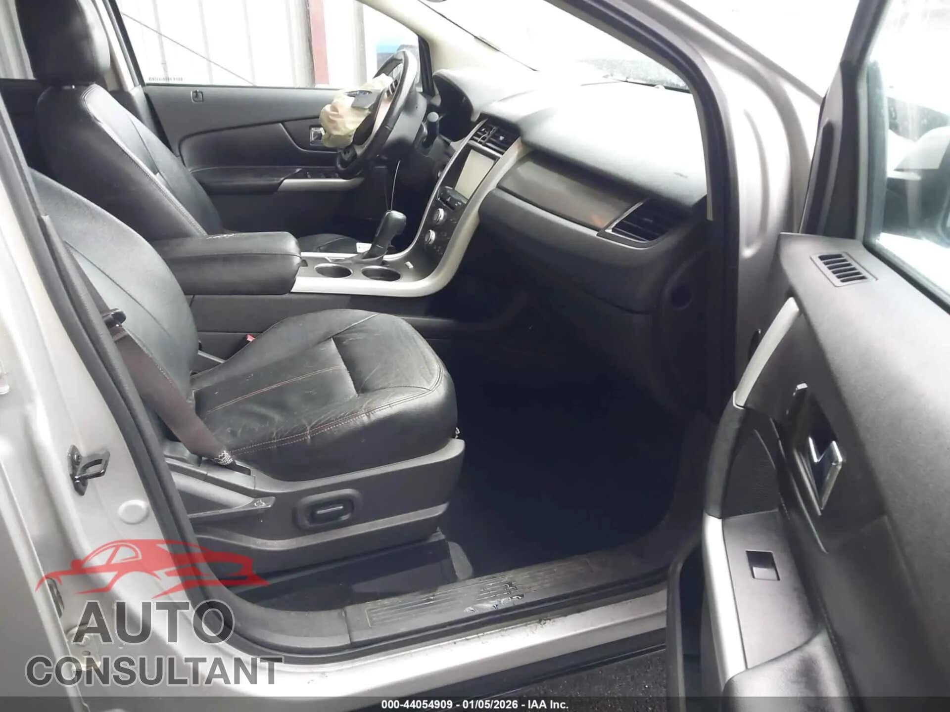 2013 FORD EDGE Damaged VIN 2FMDK3JC6DBC74485 – interior seats 2013 FORD EDGE Damaged VIN 2FMDK3JC6DBC74485 – interior seats