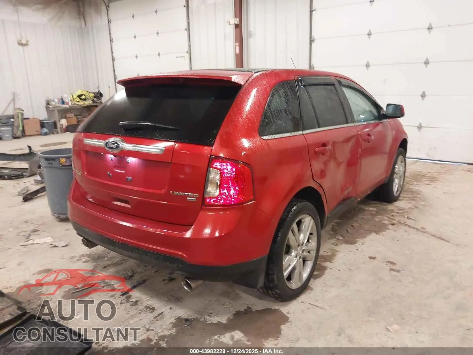 2011 FORD EDGE Damaged VIN 2FMDK4KCXBBA41906 – dashboard 2011 FORD EDGE Damaged VIN 2FMDK4KCXBBA41906 – dashboard