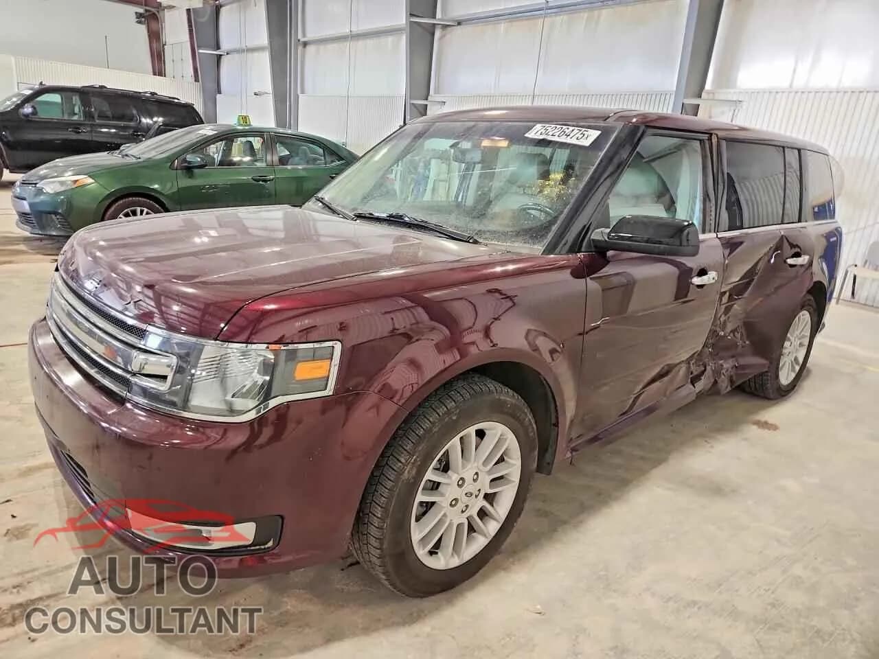 2018 FORD FLEX Damaged VIN 2FMGK5C80JBA16816 – front exterior 2018 FORD FLEX Damaged VIN 2FMGK5C80JBA16816 – front exterior