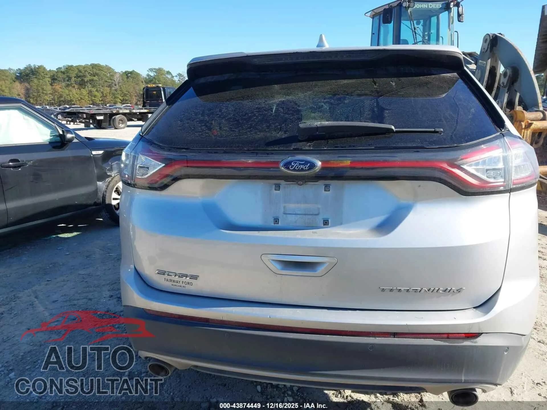 2018 FORD EDGE Damaged VIN 2FMPK3K84JBB87137 – photo 16 2018 FORD EDGE Damaged VIN 2FMPK3K84JBB87137 – photo 16