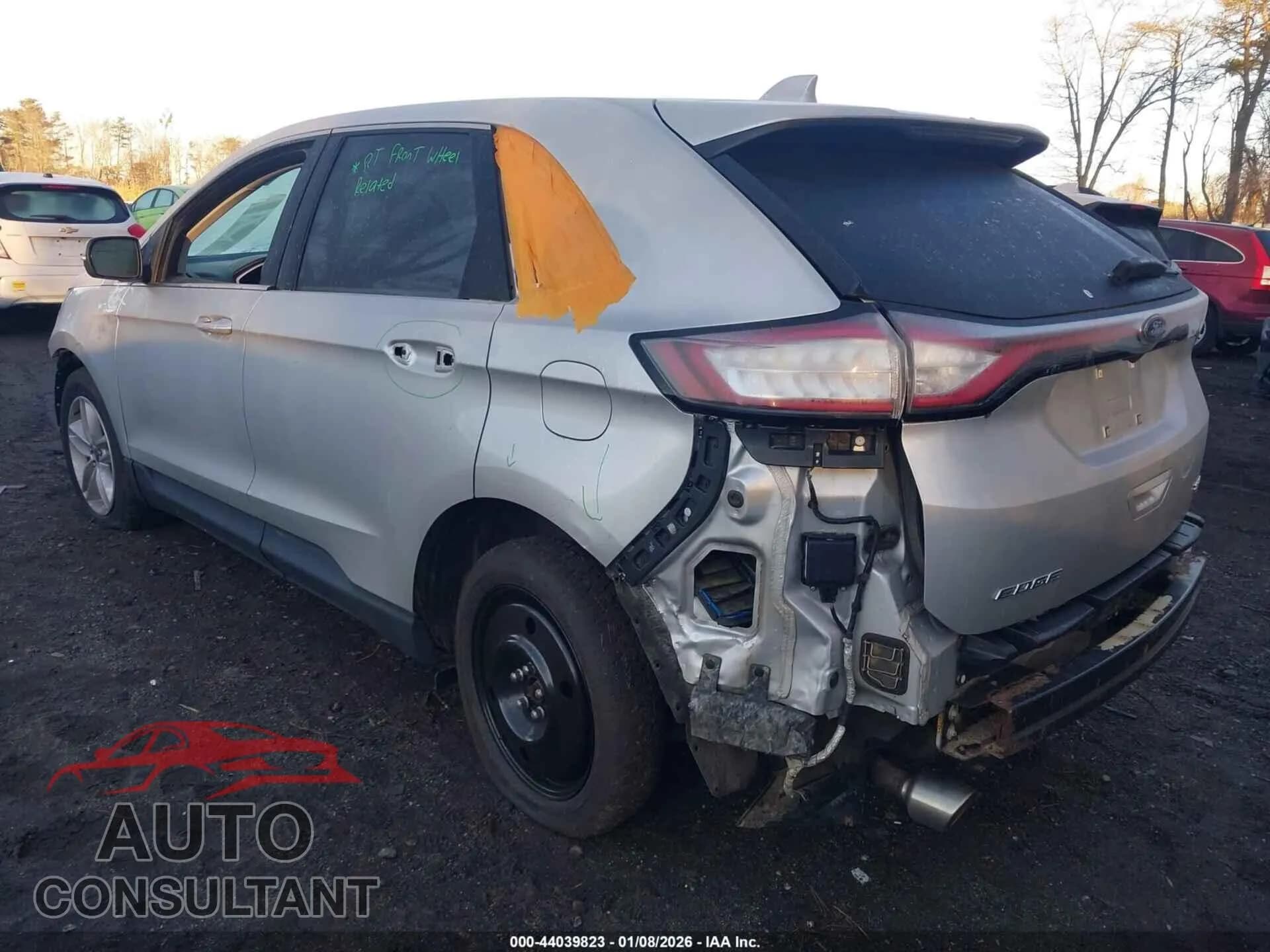 2017 FORD EDGE Damaged VIN 2FMPK4J88HBC66912 – side profile 2017 FORD EDGE Damaged VIN 2FMPK4J88HBC66912 – side profile