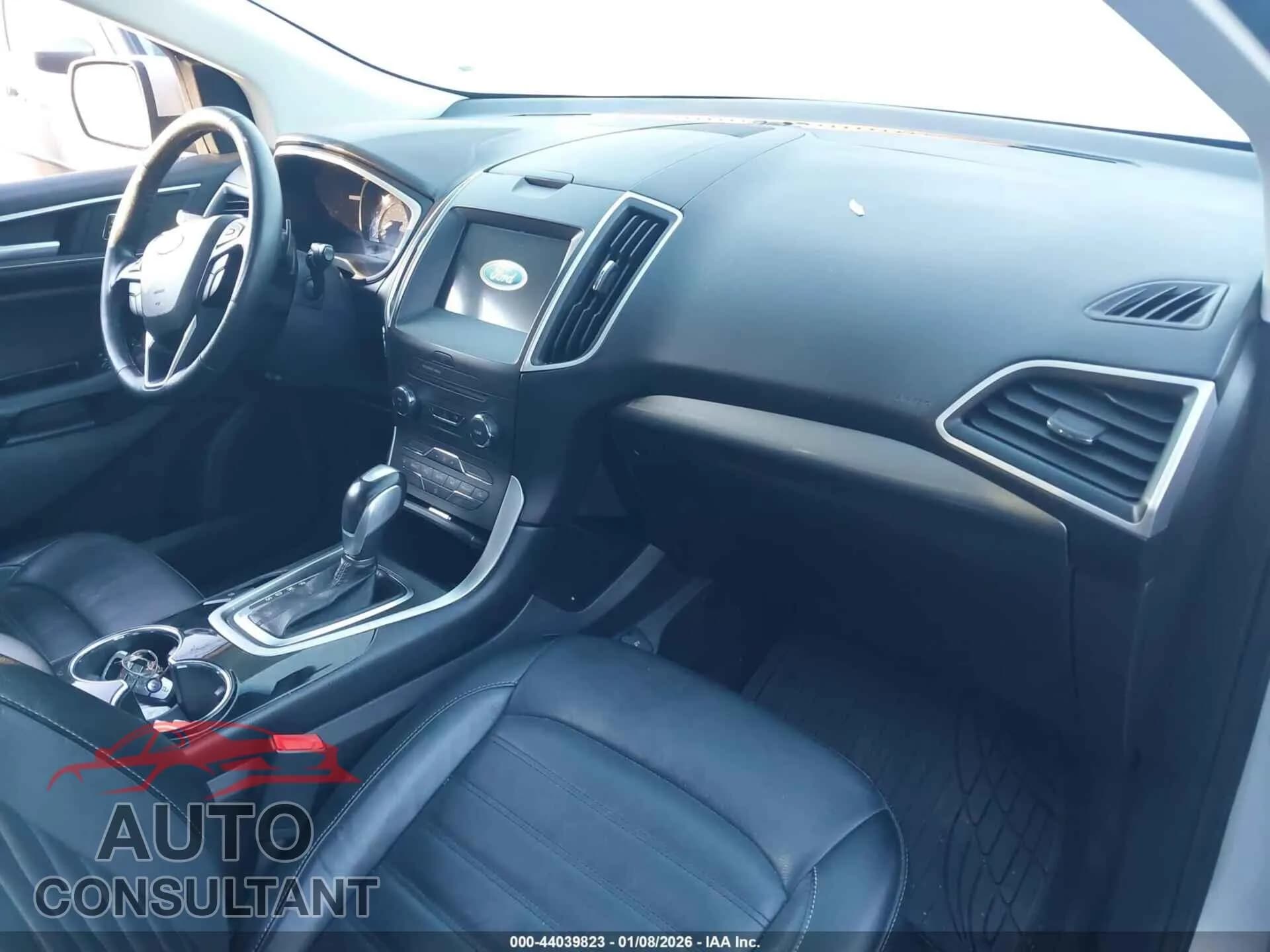 2017 FORD EDGE Damaged VIN 2FMPK4J88HBC66912 – interior seats 2017 FORD EDGE Damaged VIN 2FMPK4J88HBC66912 – interior seats