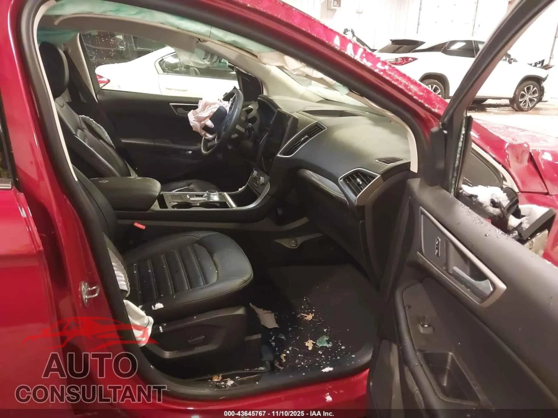 2024 FORD EDGE Damaged VIN 2FMPK4J90RBB07859 – interior seats 2024 FORD EDGE Damaged VIN 2FMPK4J90RBB07859 – interior seats