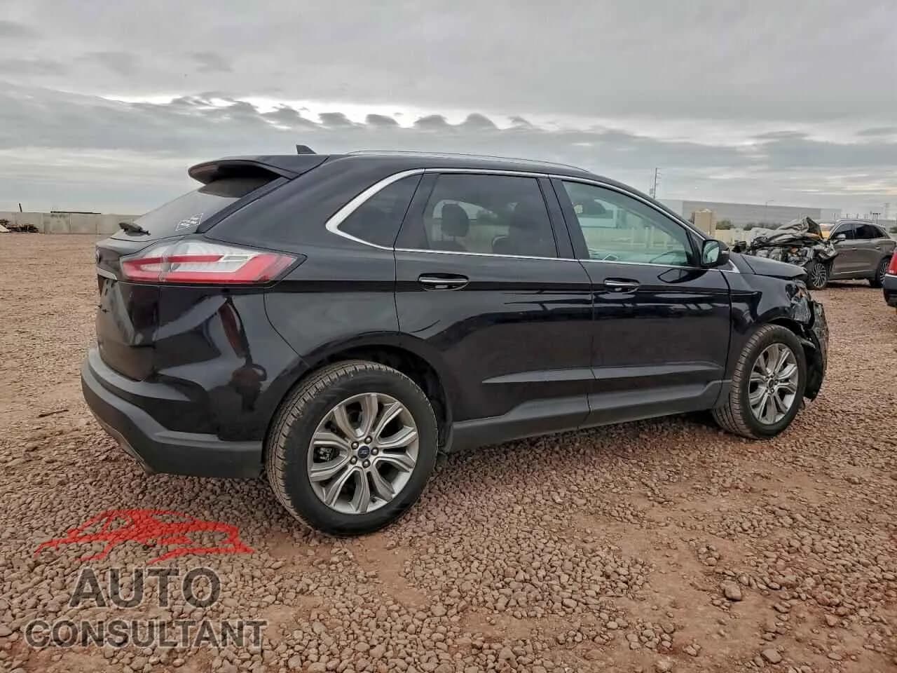2019 FORD EDGE Damaged VIN 2FMPK4K90KBB53910 – side profile 2019 FORD EDGE Damaged VIN 2FMPK4K90KBB53910 – side profile