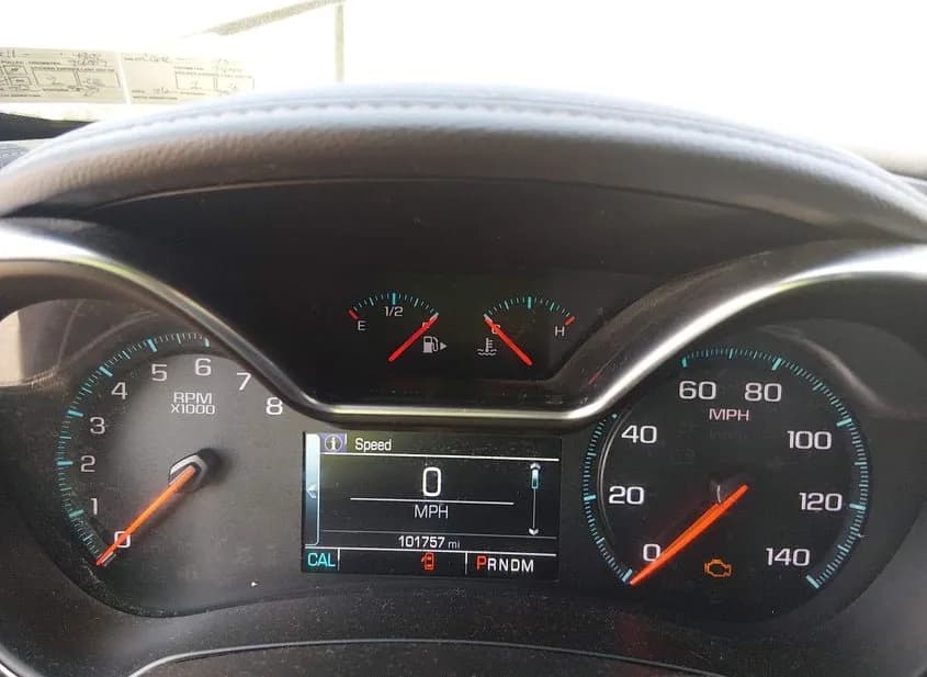 2017 CHEVROLET Impala Used VIN 2G1105S35H9164301 – dashboard 2017 CHEVROLET Impala Used VIN 2G1105S35H9164301 – dashboard