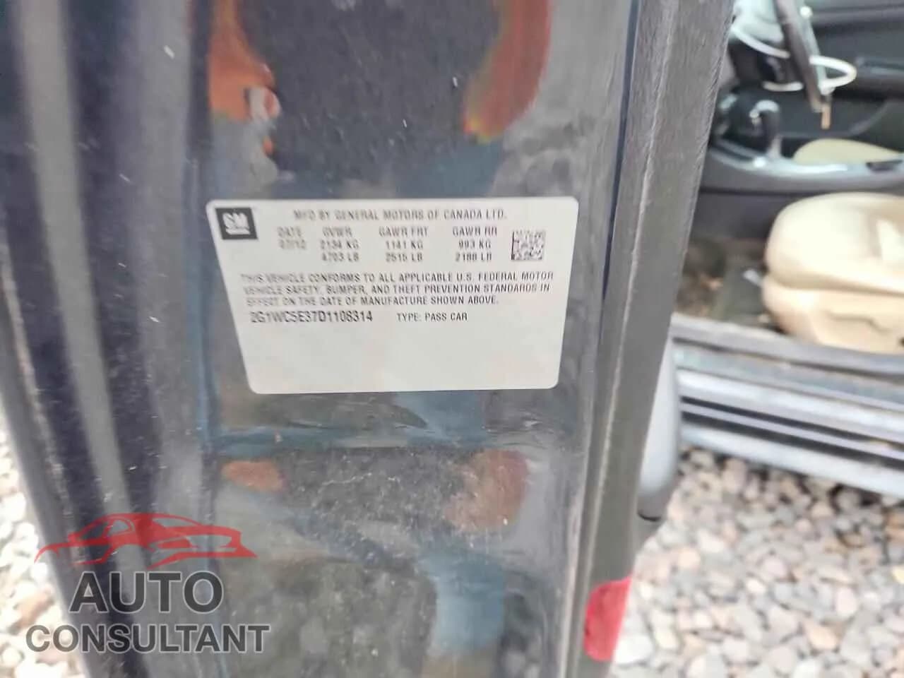 2013 CHEVROLET IMPALA Damaged VIN 2G1WC5E37D1108314 – photo 12 2013 CHEVROLET IMPALA Damaged VIN 2G1WC5E37D1108314 – photo 12