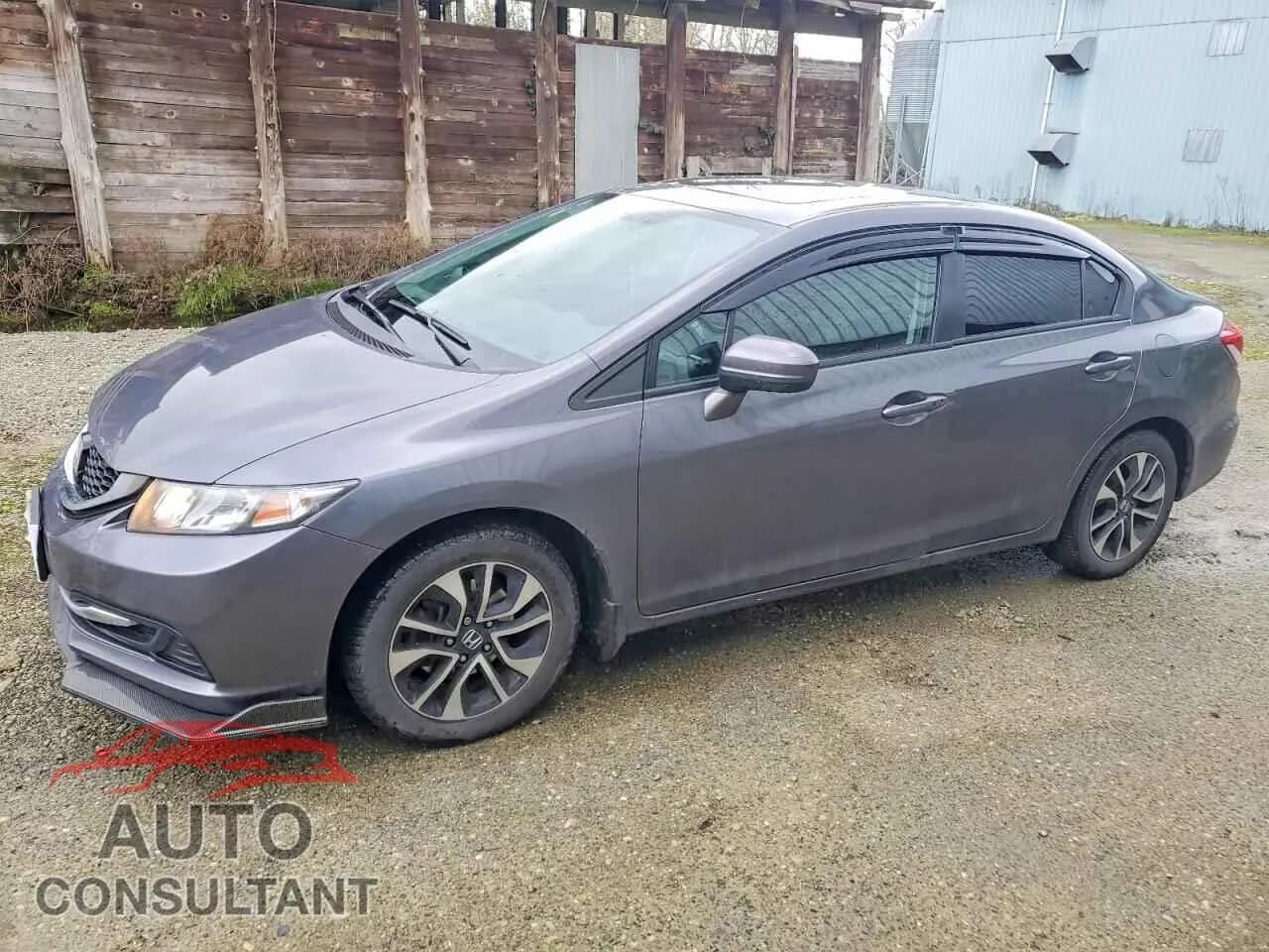 2015 HONDA CIVIC Damaged VIN 2HGFB2F54FH039862 – front exterior 2015 HONDA CIVIC Damaged VIN 2HGFB2F54FH039862 – front exterior