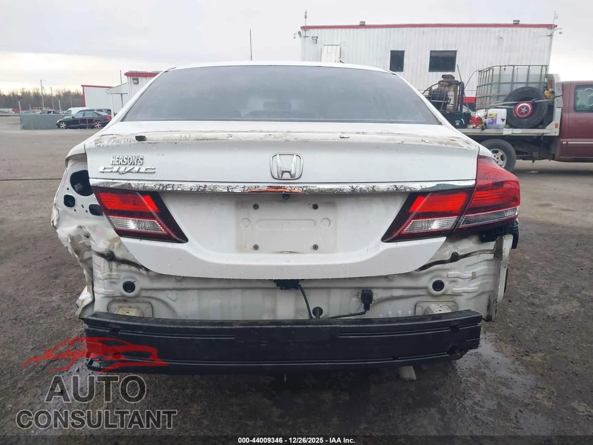 2014 HONDA CIVIC Damaged VIN 2HGFB2F86EH531351 – photo 16 2014 HONDA CIVIC Damaged VIN 2HGFB2F86EH531351 – photo 16