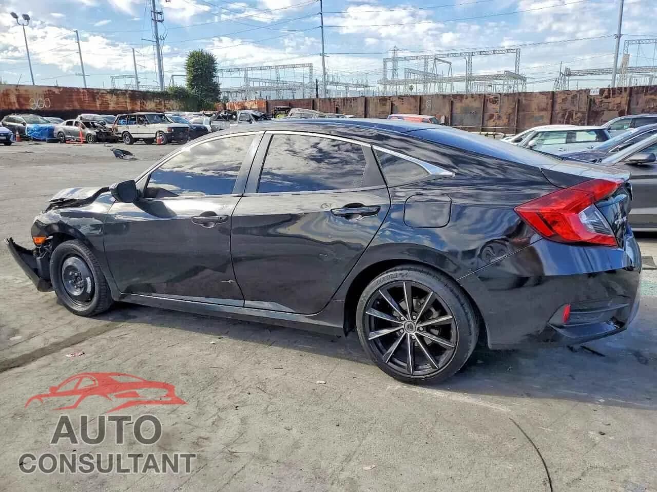 2017 HONDA CIVIC Damaged VIN 2HGFC2F51HH558027 – rear exterior 2017 HONDA CIVIC Damaged VIN 2HGFC2F51HH558027 – rear exterior