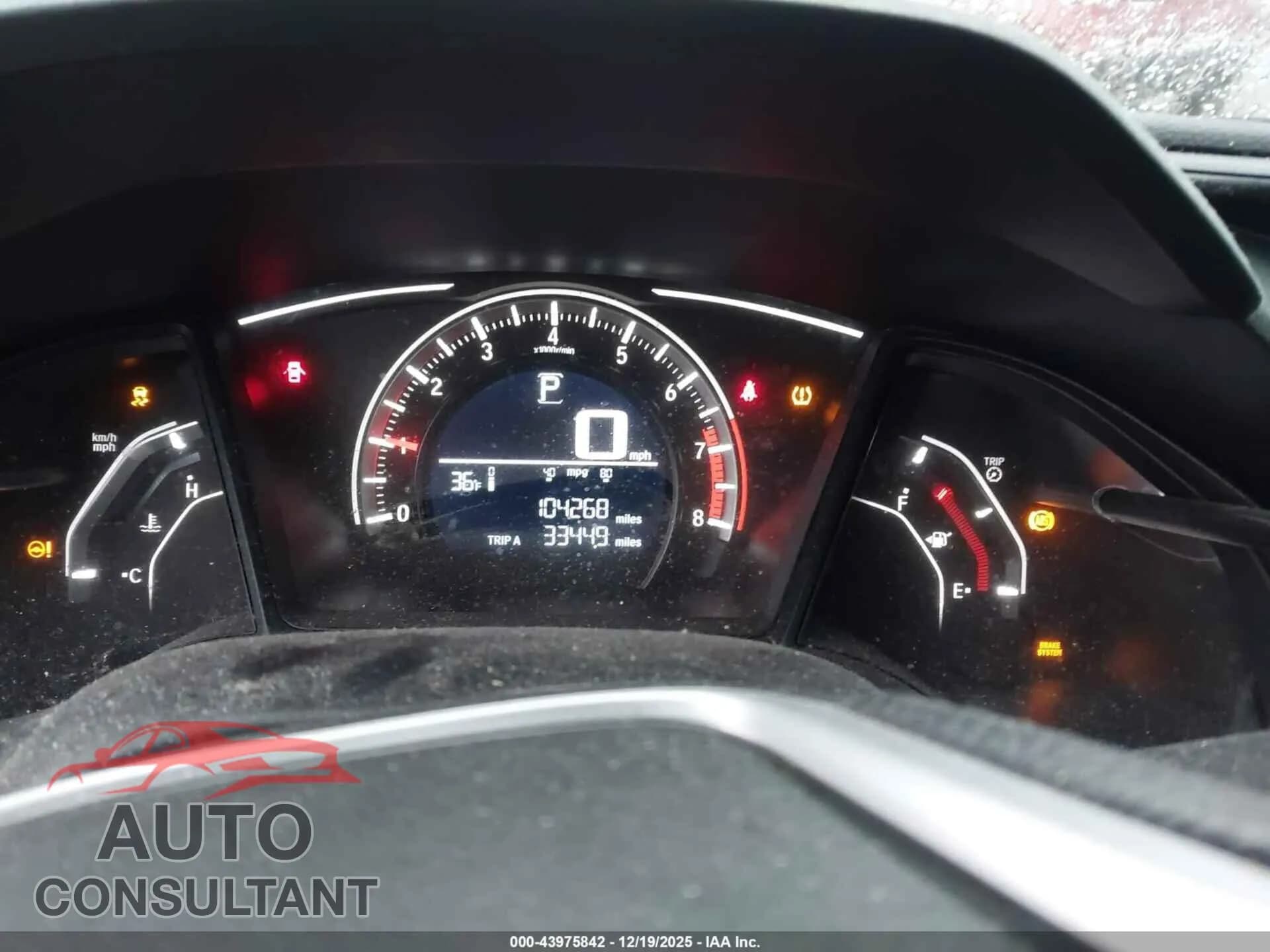 2017 HONDA CIVIC Damaged VIN 2HGFC2F55HH574358 – exterior detail 2017 HONDA CIVIC Damaged VIN 2HGFC2F55HH574358 – exterior detail