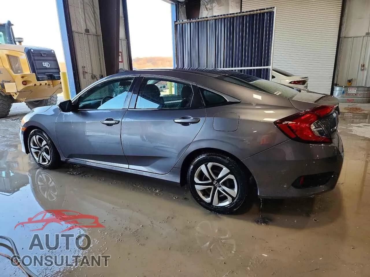 2016 HONDA CIVIC Damaged VIN 2HGFC2F58GH500740 – rear exterior 2016 HONDA CIVIC Damaged VIN 2HGFC2F58GH500740 – rear exterior