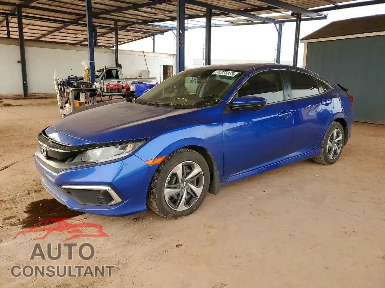 2019 HONDA CIVIC Damaged VIN 2HGFC2F69KH602288 – front exterior 2019 HONDA CIVIC Damaged VIN 2HGFC2F69KH602288 – front exterior