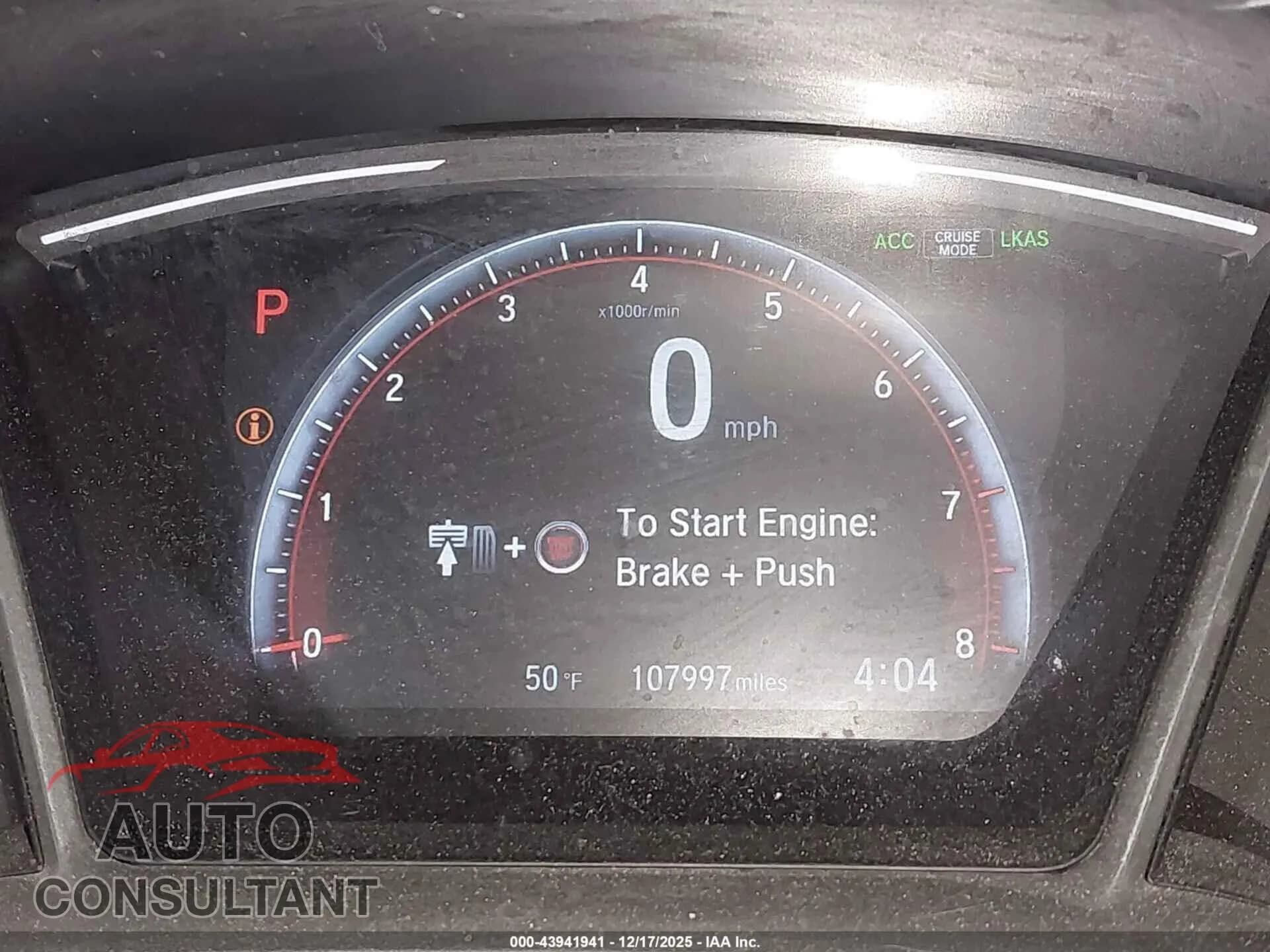 2019 HONDA CIVIC Damaged VIN 2HGFC2F82KH535986 – photo 16 2019 HONDA CIVIC Damaged VIN 2HGFC2F82KH535986 – photo 16