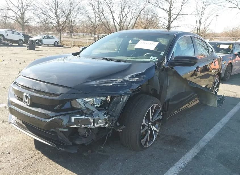 2021 HONDA Civic Used VIN 2HGFC2F87MH554326 – exterior detail 2021 HONDA Civic Used VIN 2HGFC2F87MH554326 – exterior detail