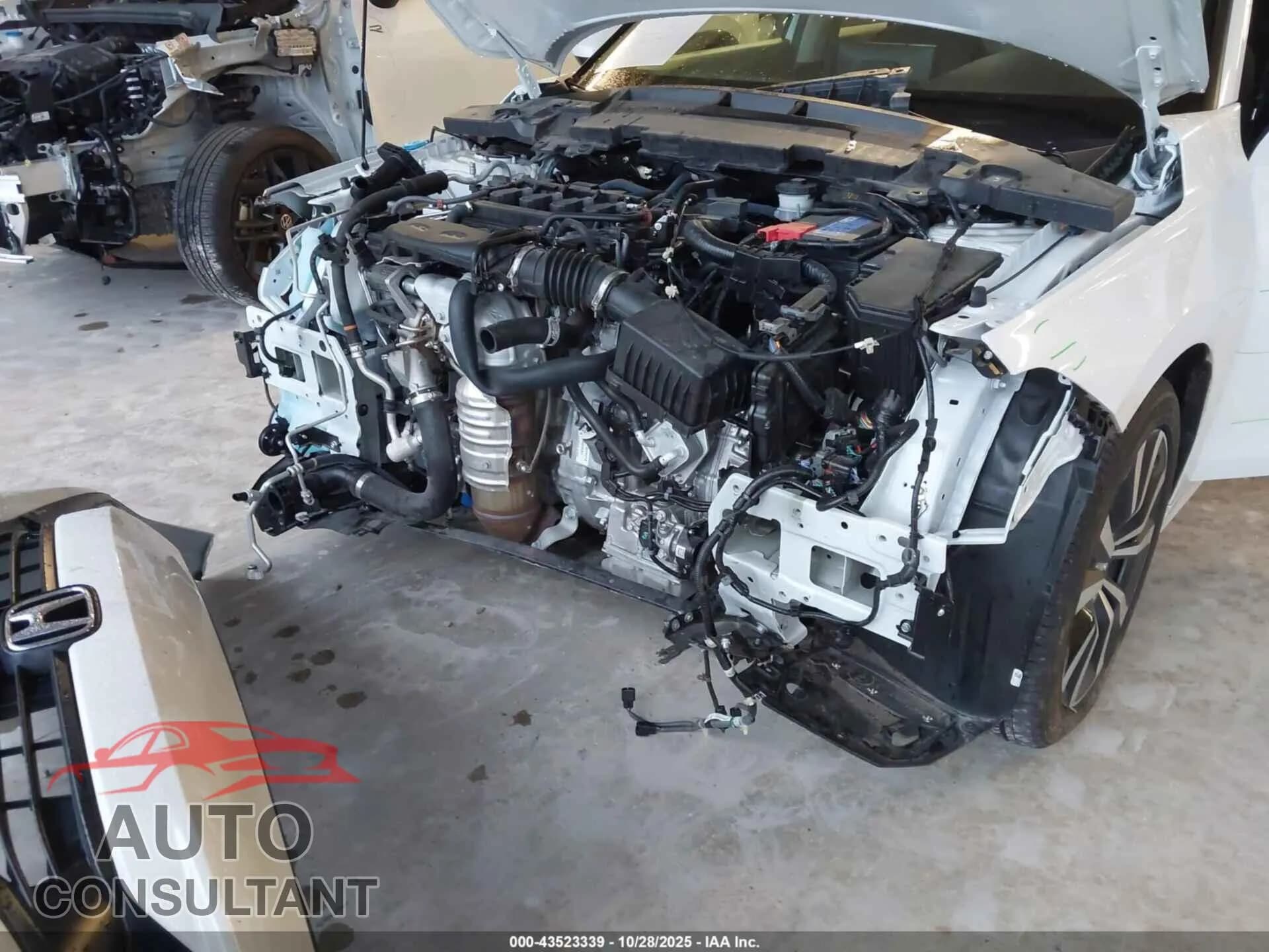 2024 HONDA CIVIC Damaged VIN 2HGFE1F77RH313269 – engine bay 2024 HONDA CIVIC Damaged VIN 2HGFE1F77RH313269 – engine bay