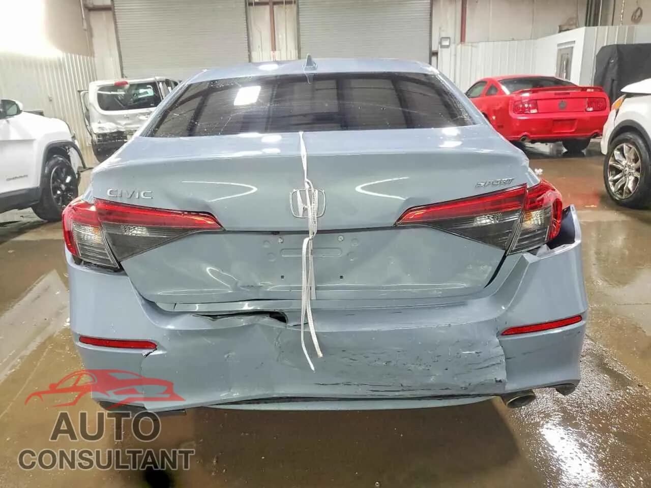 2023 HONDA CIVIC Damaged VIN 2HGFE2F52PH555761 – engine bay 2023 HONDA CIVIC Damaged VIN 2HGFE2F52PH555761 – engine bay