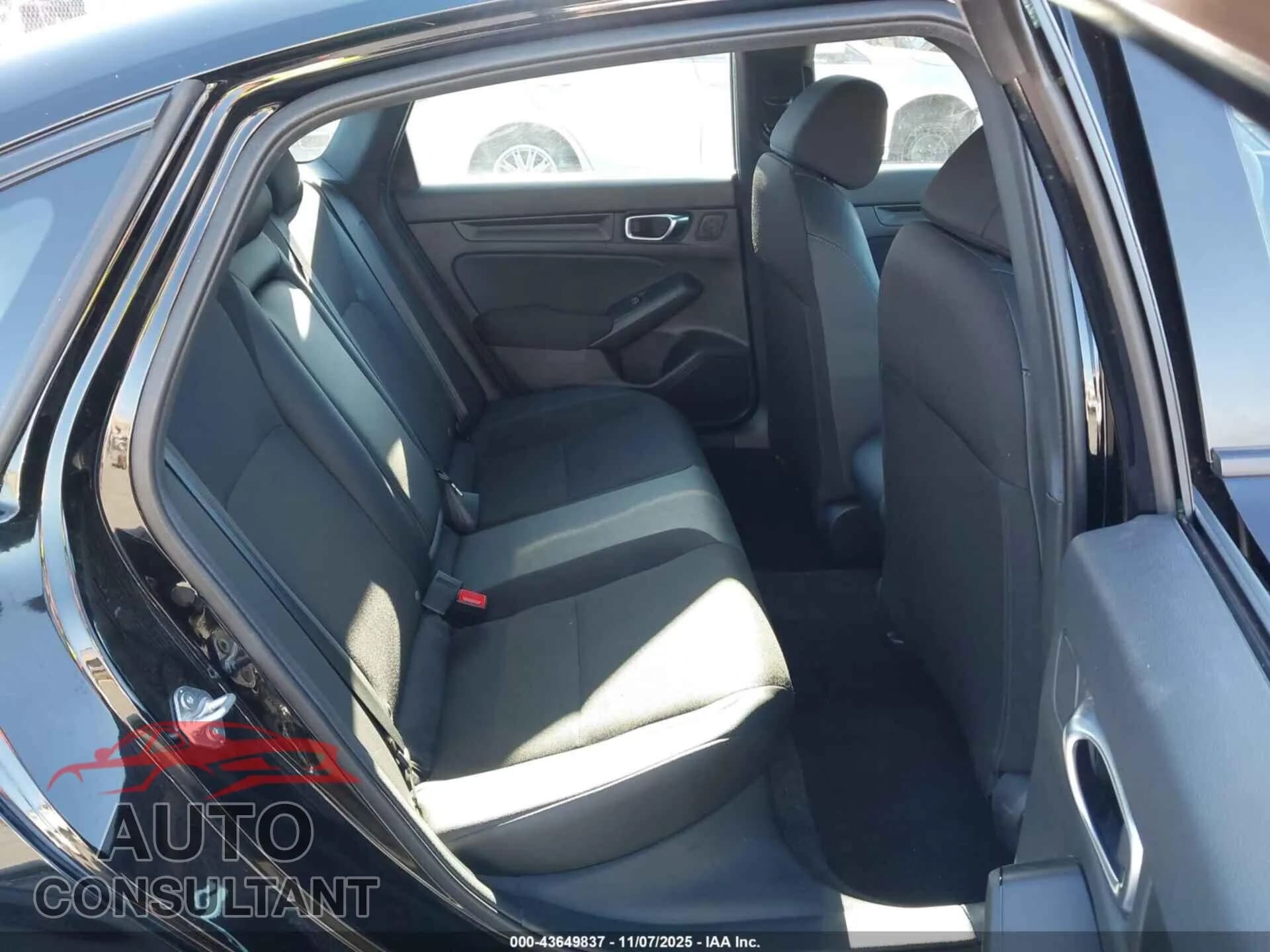 2026 HONDA CIVIC Damaged VIN 2HGFE2F52TH507137 – undercarriage 2026 HONDA CIVIC Damaged VIN 2HGFE2F52TH507137 – undercarriage