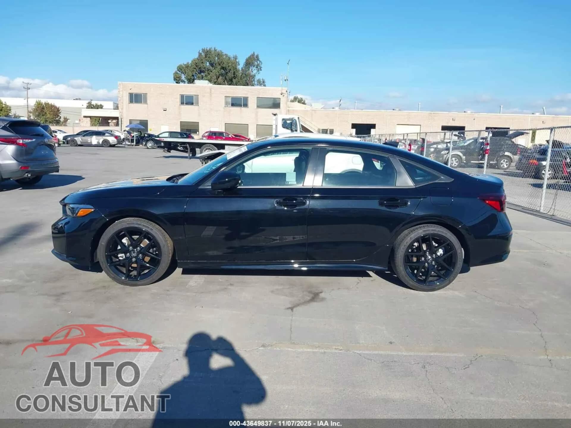 2026 HONDA CIVIC Damaged VIN 2HGFE2F52TH507137 – photo 13 2026 HONDA CIVIC Damaged VIN 2HGFE2F52TH507137 – photo 13