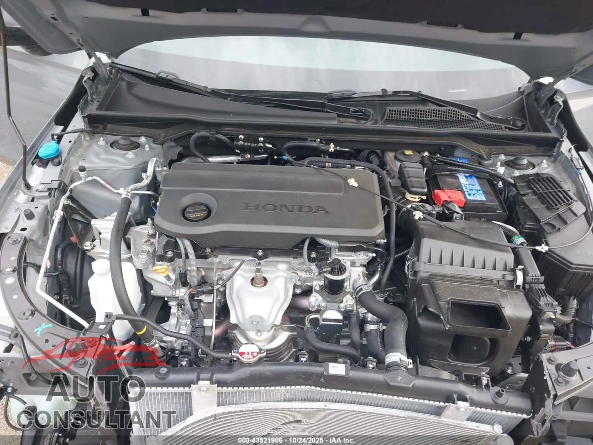 2025 HONDA CIVIC Damaged VIN 2HGFE2F53SH604846 – odometer reading 2025 HONDA CIVIC Damaged VIN 2HGFE2F53SH604846 – odometer reading