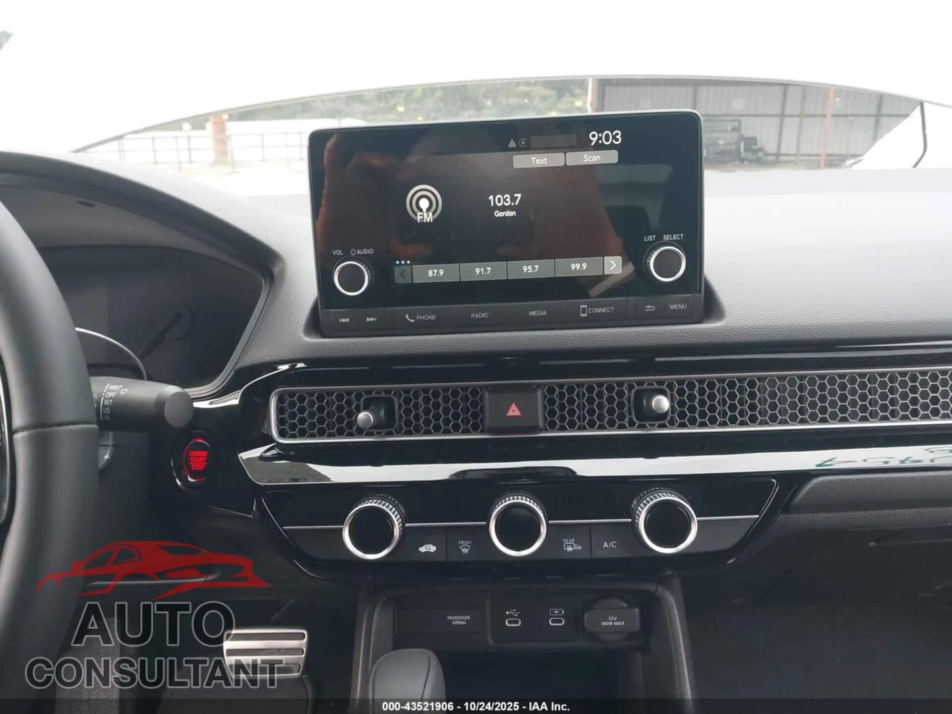 2025 HONDA CIVIC Damaged VIN 2HGFE2F53SH604846 – photo 21 2025 HONDA CIVIC Damaged VIN 2HGFE2F53SH604846 – photo 21